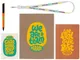 Набор Welcome Pack Smart Start: блокнот, ручка шариковая, ланъярд с ретрактором, открытка, оранжевый - фото № 3