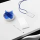 Набор Welcome Pack Welcome Tube в тубусе: набор для чистки гаджетов, носки, вечный карандаш, подставка для телефона, чехол для пропуска, брелок, to-do листы, белый / синий - фото № 5