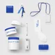 Набор Welcome Pack Welcome Tube в тубусе: набор для чистки гаджетов, носки, вечный карандаш, подставка для телефона, чехол для пропуска, брелок, to-do листы, белый / синий - фото № 3