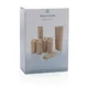 Набор игровой деревянный XD Collection Kubb, коричневый - фото № 7
