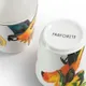 Набор из 2 кофейных стаканов Farforite «Амазония» 120 мл в подарочной коробке, оранжевая / синяя - фото № 2