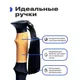 Набор из палок для скандинавской ходьбы RoadLike Carbon, черный - фото № 4