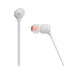 Наушники беспроводные внутриканальные JBL T110BT, белые - фото № 2