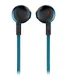 Наушники беспроводные вкладыши JBL T205BT, черный/ синие - фото № 4