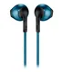 Наушники беспроводные вкладыши JBL T205BT, черный/ синие - фото № 2