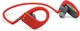 Наушники беспроводные внутриканальные для бега, влагозащищенные JBL Endurance, красные - фото № 1