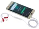 Наушники проводные внутриканальные Earbuds, белые/ красные - фото № 2