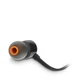 Наушники проводные внутриканальные, гарнитура, JBL T110, черные - фото № 3