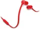 Наушники проводные внутриканальные, гарнитура, JBL T110, красные - фото № 4