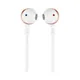 Наушники проводные внутриканальные, гарнитура, JBL T205, белый/ розовые - фото № 3