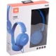 Наушники беспроводные накладные складные JBL T450BT, синие - фото № 9