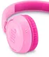 Наушники накладные Bluetooth JBL JR300 BT, 1.2м, розовые - фото № 1