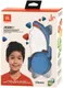 Наушники накладные Bluetooth JBL JR300 BT 1.2м, синие  - фото № 1