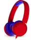 Наушники накладные Jbl JR300, красные/синие, 1 м - фото № 1
