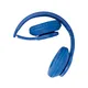 Наушники беспроводные накладные Rombica MySound BH-14, синие - фото № 3