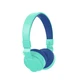 Наушники беспроводные накладные Rombica MySound BH-16, голубые / бирюзовые - фото № 1
