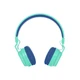 Наушники беспроводные накладные Rombica MySound BH-16, голубые / бирюзовые - фото № 3