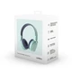Наушники беспроводные накладные Rombica MySound BH-16, голубые / бирюзовые - фото № 4