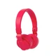 Наушники беспроводные накладные Rombica MySound BH-16, красные - фото № 1