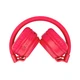 Наушники беспроводные накладные Rombica MySound BH-16, красные - фото № 3