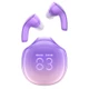 Наушники беспроводные True Wireless Acefast T9 Crystal Color Air, фиолетовые - фото № 1