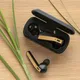 Наушники беспроводные в кейсе XD Collection Bamboo Free Flow TWS, черные/ светлое дерево - фото № 5