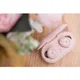 Наушники беспроводные в зарядном кейсе Accesstyle Denim TWS Pink, розовые - фото № 5