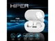 Наушники беспроводные внутриканальные Hiper Tws Brise V2, белые - фото № 6