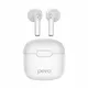 Наушники-вкладыши беспроводные True Wireless Pero TWS05 Colorful, белые - фото № 1