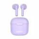Наушники-вкладыши беспроводные True Wireless Pero TWS05 Colorful, фиолетовые - фото № 4