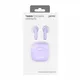 Наушники-вкладыши беспроводные True Wireless Pero TWS05 Colorful, фиолетовые - фото № 6