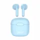 Наушники-вкладыши беспроводные True Wireless Pero TWS05 Colorful, голубые - фото № 1