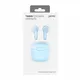 Наушники-вкладыши беспроводные True Wireless Pero TWS05 Colorful, голубые - фото № 2