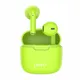 Наушники-вкладыши беспроводные True Wireless Pero TWS05 Colorful, салатовые - фото № 1
