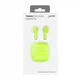 Наушники-вкладыши беспроводные True Wireless Pero TWS05 Colorful, салатовые - фото № 2