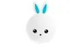 Ночник Rombica LED Bunny, белый - фото № 1