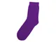 Носки женские однотонные Socks, фиолетовые - фото № 2
