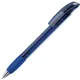 Ручка шариковая пластиковая Lecce Pen Nove LX, прозрачная синяя / хром - фото № 1