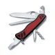 Нож Victorinox Forester, 111 мм, 12 функций, черный / красный - фото № 1