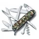 Нож Victorinox Huntsman, 91 мм, 15 функций, зеленый - фото № 1