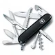 Нож Victorinox Huntsman, чёрный, 91 мм, 15 функций, в картонной коробке - фото № 1