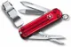 Нож Victorinox Nail Clip, красный полупрозрачный, 65 мм, 8 функций - фото № 1