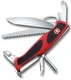 Нож Victorinox RangerGrip, красно-чёрный, 130 мм, 12 функций - фото № 1