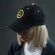 Образец бейсболки Custom Merch, 6 клиньев, черный / желтый - фото № 4