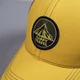 Образец бейсболки Custom Merch, 6 клиньев, желтый / черный - фото № 4