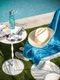Очки солнцезащитные Grace Bay, синие - фото № 4