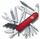 Офицерский нож CyberTool L, полупрозрачный красный - фото № 1