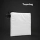 Органайзер для мелочей стеганый на молнии Superbag Bubble с креплением на кольцо-карабин, белый - фото № 1