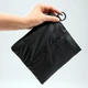 Органайзер для мелочей стеганый на молнии Superbag Bubble с креплением на кольцо-карабин, черный - фото № 6