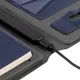 Органайзер с блокнотом и аккумулятором Oiro, 8000 mAh, синий - фото № 11